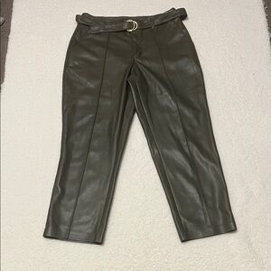 Marc New York Dark Olive Cropped Pants